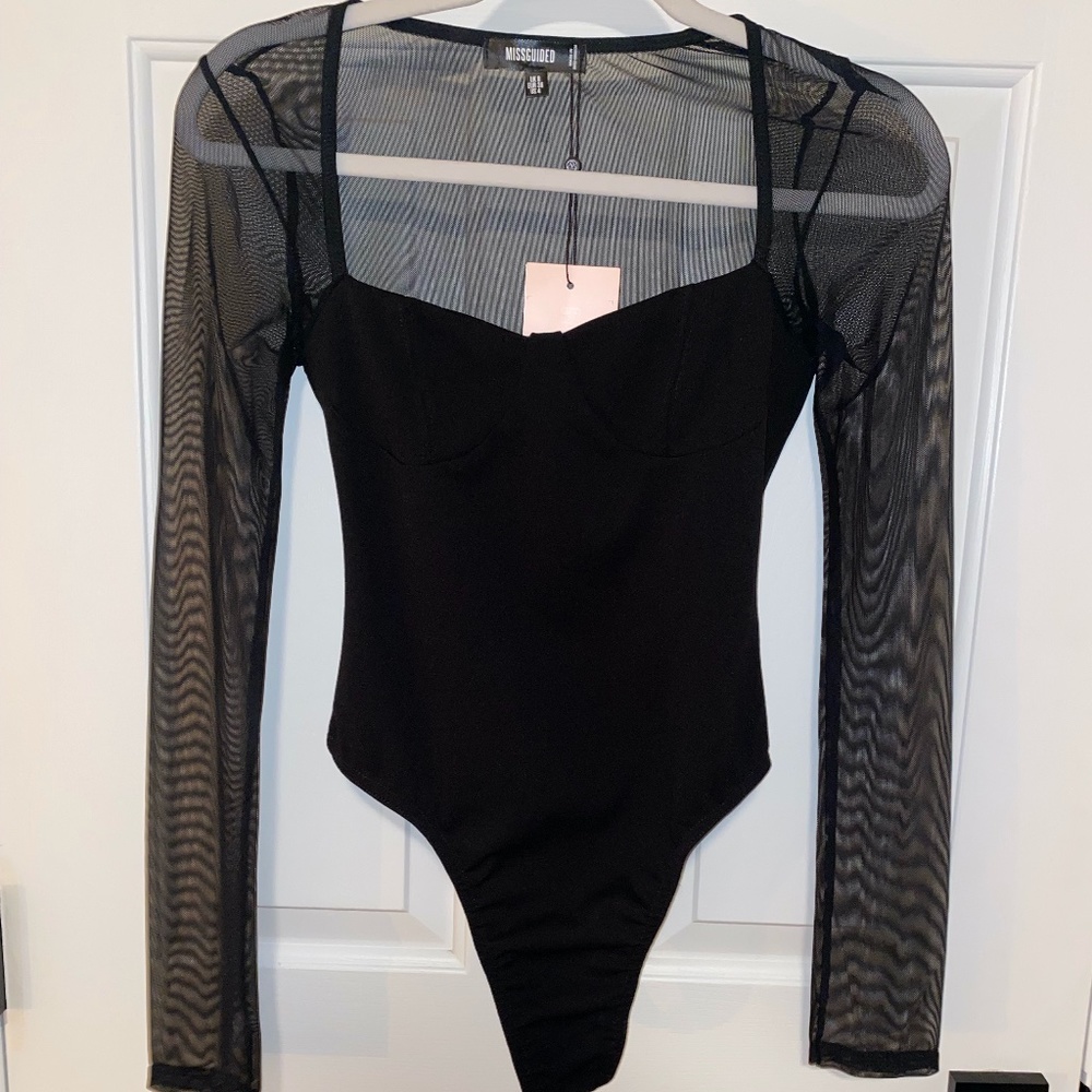 Missguided Sheer Body Suit